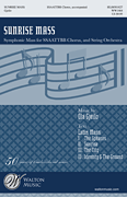 Sunrise Mass Instrumental Parts Full Score cover